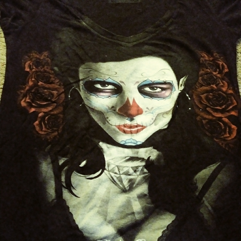 Dia de los muertos celebration shirt and  tank top